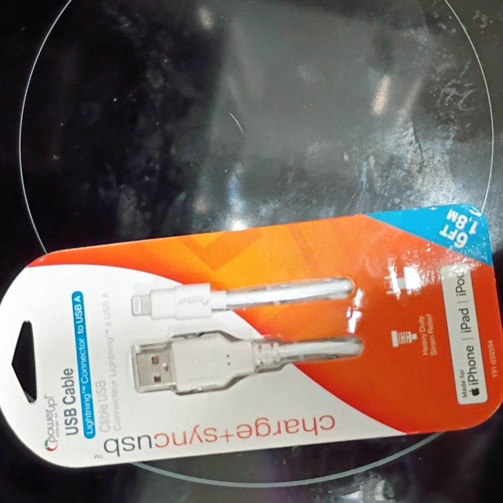 USB to Lightning Cable - White